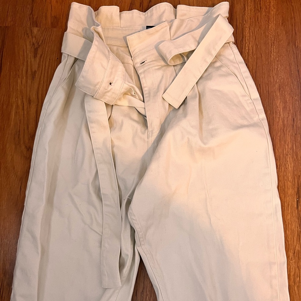 Who what wear cream trousers